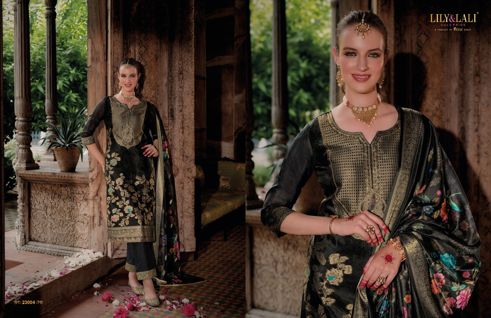 Silkyness Vol 3 By Lily And Lali Jacquard Designer Kurti With Bottom Dupatta Wholesale Price In Surat
